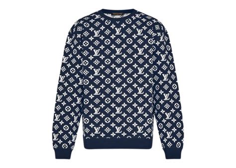 lv jacquard crewneck|Louis Vuitton.